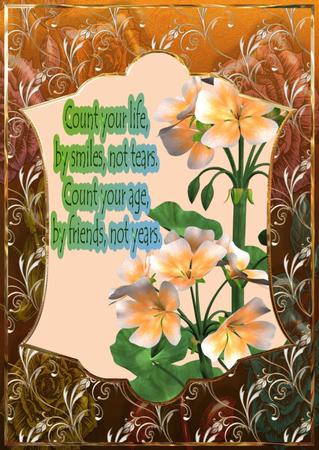 Bright Blooms A4 Backing Paper #2 by Christine Dixon