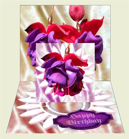 Designer Resources Fuschia Cut Out Ready to Use Png Format by Christine Dixon