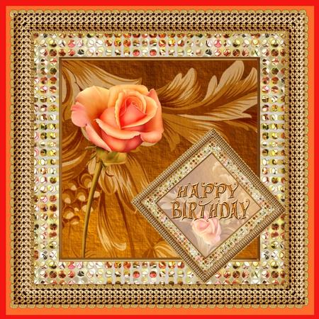 Backing Paper Golden Tea Time by Christine Dixon