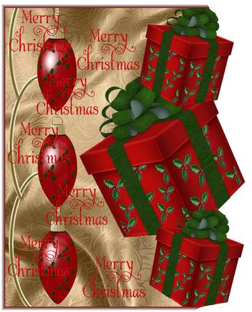 6 Christmas Gift Boxes Cu4cu by Christine Dixon