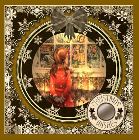 Xmas Frames Set 1 Cu by Christine Dixon