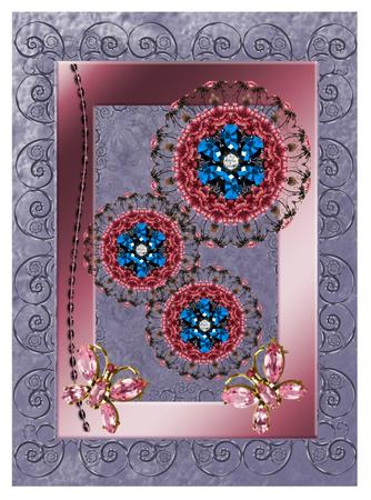 Round Decorative Mat 6 - Cu4cu by Christine Dixon