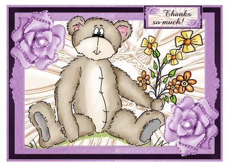 Crafty Bob's Sassy Cheryl Single: Bearing Flowers by Christine Dixon