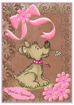 Crafty Bob's Sassy Cheryl Single: Bella's Flower by Christine Dixon