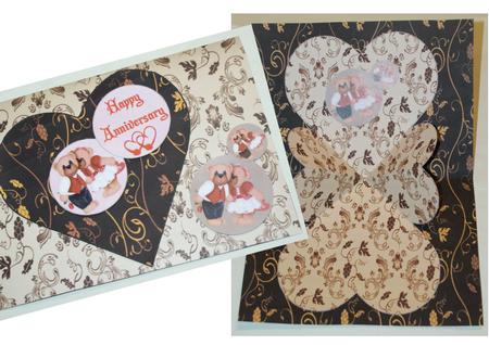 Romantique Heart Pop-out Template - Cu4cu by Christine Dixon