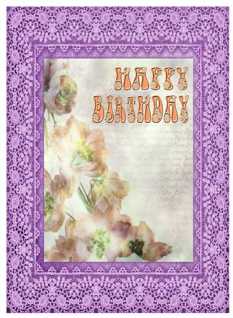 Cu Floral Papers and Frame by Christine Dixon