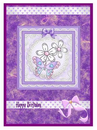 Fluttery Butterfly Quick Card Twisted Spiral Side Stacker by Christine Dixon
