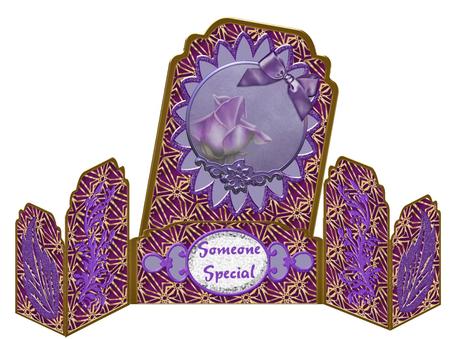 Gold Over Purple Paper Pack - Cu4cu by Christine Dixon