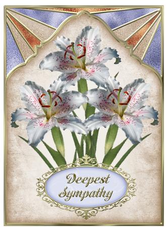 Antique Archway and Stained Glass Mats by Christine Dixon