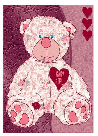 Scruffy Ted Digi Stamp by Christine Dixon