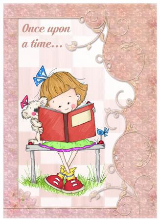 Crafty Bob's Sassy Cheryl Single: Sassy Sally Reads to Teddy by Christine Dixon