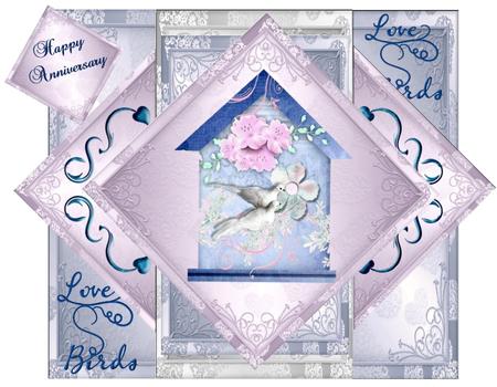 12 Heart Corner Borders by Christine Dixon