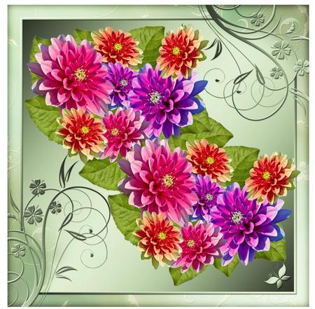 Cu 8 Flourish Backing Papers by Christine Dixon
