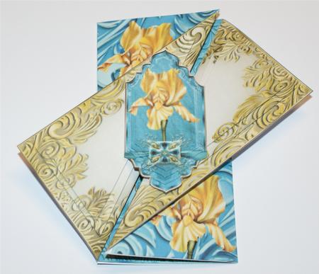 Foil Leaf Mats by Christine Dixon