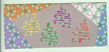 Holly Rainbow Christmas Backing Sheet Kit by Christine Dixon
