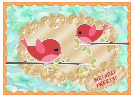Hydrangea Petal Background Papers by Christine Dixon