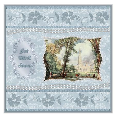 Cu Damask Floral & Pearls Backing Papers by Christine Dixon