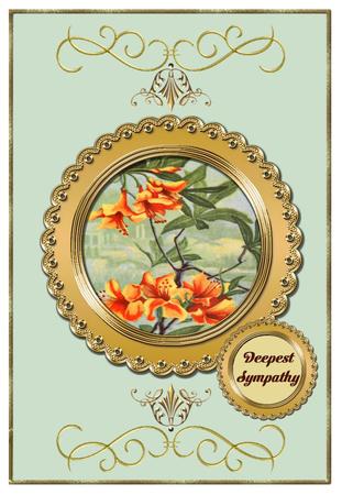 12 Scalloped Round Gold Edged Frames - Cu4cu by Christine Dixon