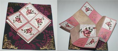 Twist Turn Topper - Blush Rose by Christine Dixon