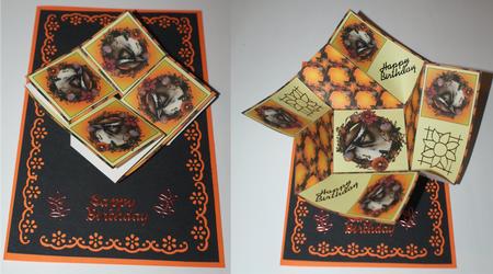 Twist Turn Topper - Wren and Wreath by Christine Dixon