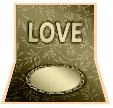 Elegant Metallic Words Matching Insert A5 Landscape by Christine Dixon