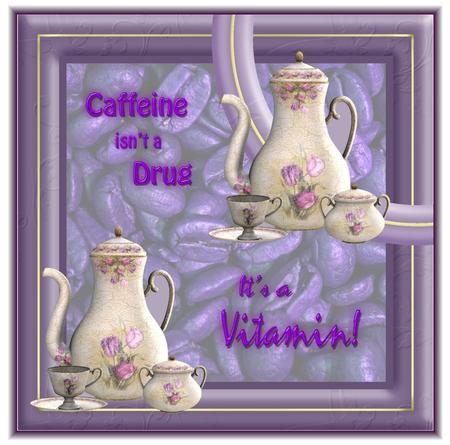 4 Cu4cu Coffee Set Frames by Christine Dixon