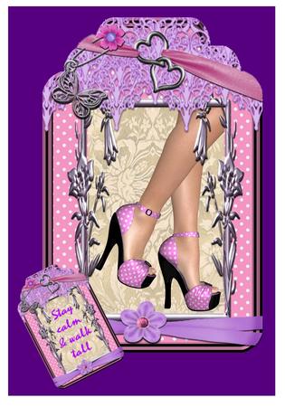 6 Dolly Shoes Poser Tubes by Christine Dixon
