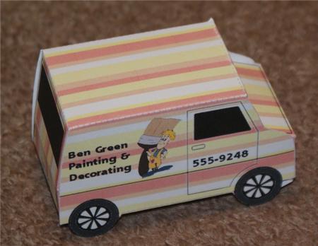 Model Van - Ben Green Painting & Decorating by Christine Dixon