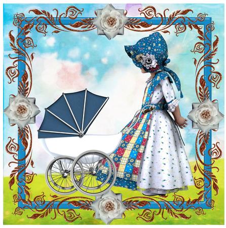 Cu 5 Flower Frames Set 2 by Christine Dixon