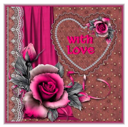 Scalloped Diamond Heart Frame Kit 8 - Cu4cu by Christine Dixon