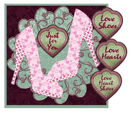 4 Metallic Swirl Frames - Cu4cu by Christine Dixon
