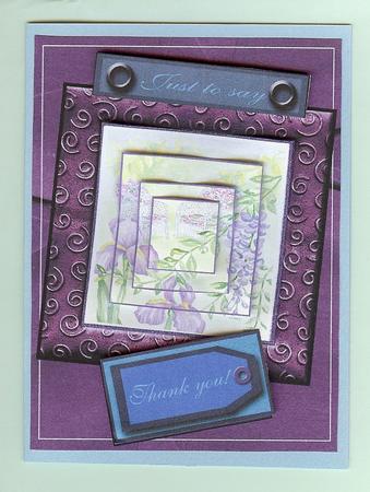 Quick Thank You Card by Christine Dixon