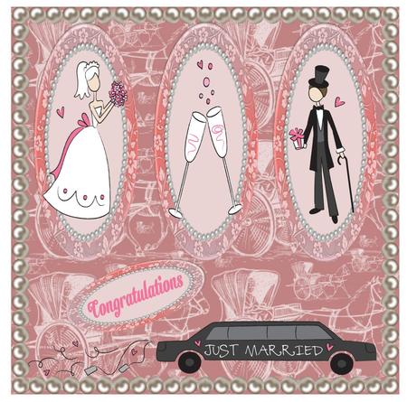 Digital Papers-vintage Horse & Carriage by Christine Dixon