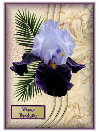 Blended Florals Background 1 by Christine Dixon