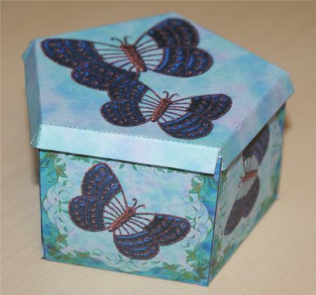 Cu 6 Glitter Butterflies by Christine Dixon