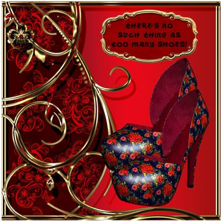 Lush Platform Shoes by Christine Dixon