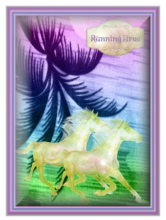 Sunset Palm by Christine Dixon