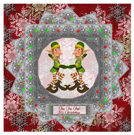 9 Christmas Elves by Christine Dixon