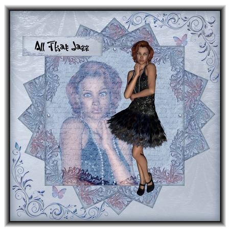 The Girl Loves Jazz High Quality Png Format Graphics by Christine Dixon