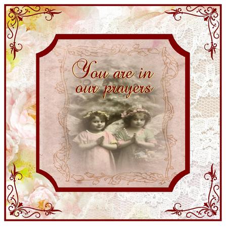 A4 Christmas Vintage Book Background Paper by Christine Dixon