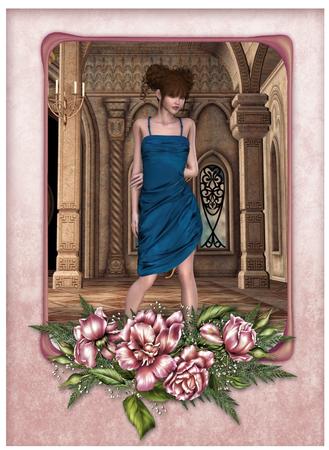 4 Mixed Backgrounds by Christine Dixon
