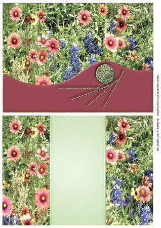 Wild Flowers Art Impression Watercolour & Sketch Digital Art by Christine Dixon