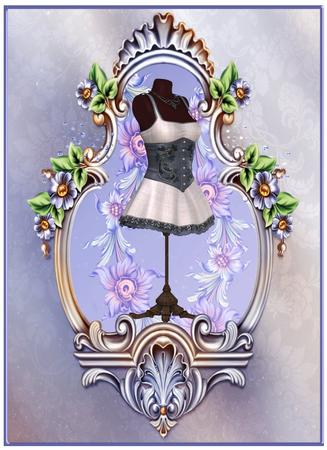 Gorgeous Gothic Fashion12 Cu4cu Png Graphics by Christine Dixon