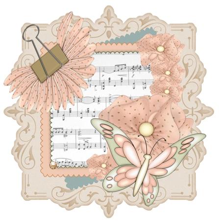 Cu 6 Music Mats by Christine Dixon