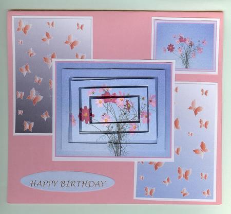 Gorgeous Floral Concentric Pyramid by Christine Dixon