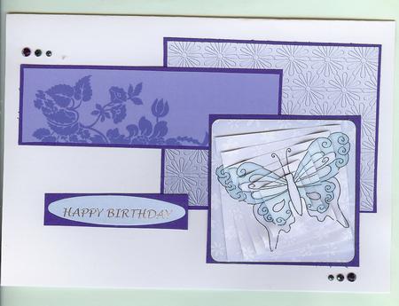 Fluttery Butterfly Twisted Pyramage Sheet by Christine Dixon