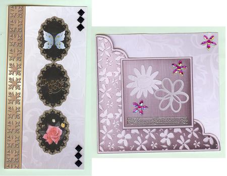 Elegant Metallic Greeting Matching Vellum by Christine Dixon