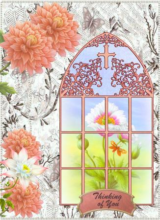 Cu Floral & Butterfly Frames and Mats by Christine Dixon