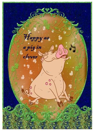Happy as a Pig by Christine Dixon