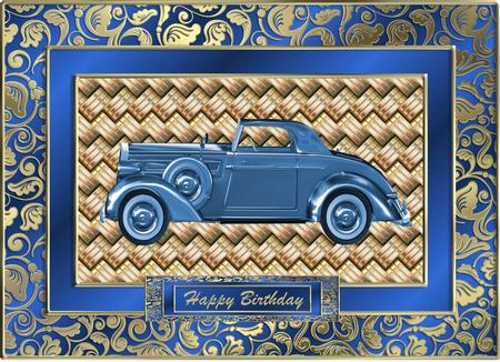 Metallic Link Effect Background by Christine Dixon